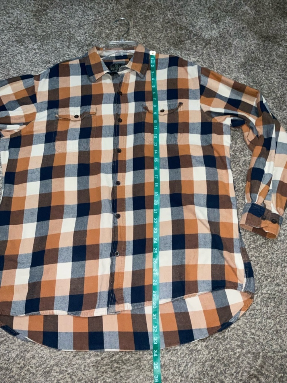 RedHead Plaid Workwear Button-Down Shirt XLT - Picture 7 of 7